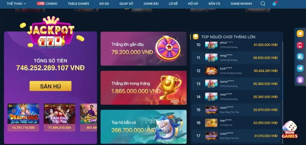 Hướng Dẫn Toàn Diện Về Các Trò Chơi Nổ Hũ Tại vnd188 win